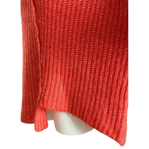 Zara Knit Oversized Relaxed Fit Round Neck Long Sleeve Pullover Sweater Sz L - Picture 8 of 11